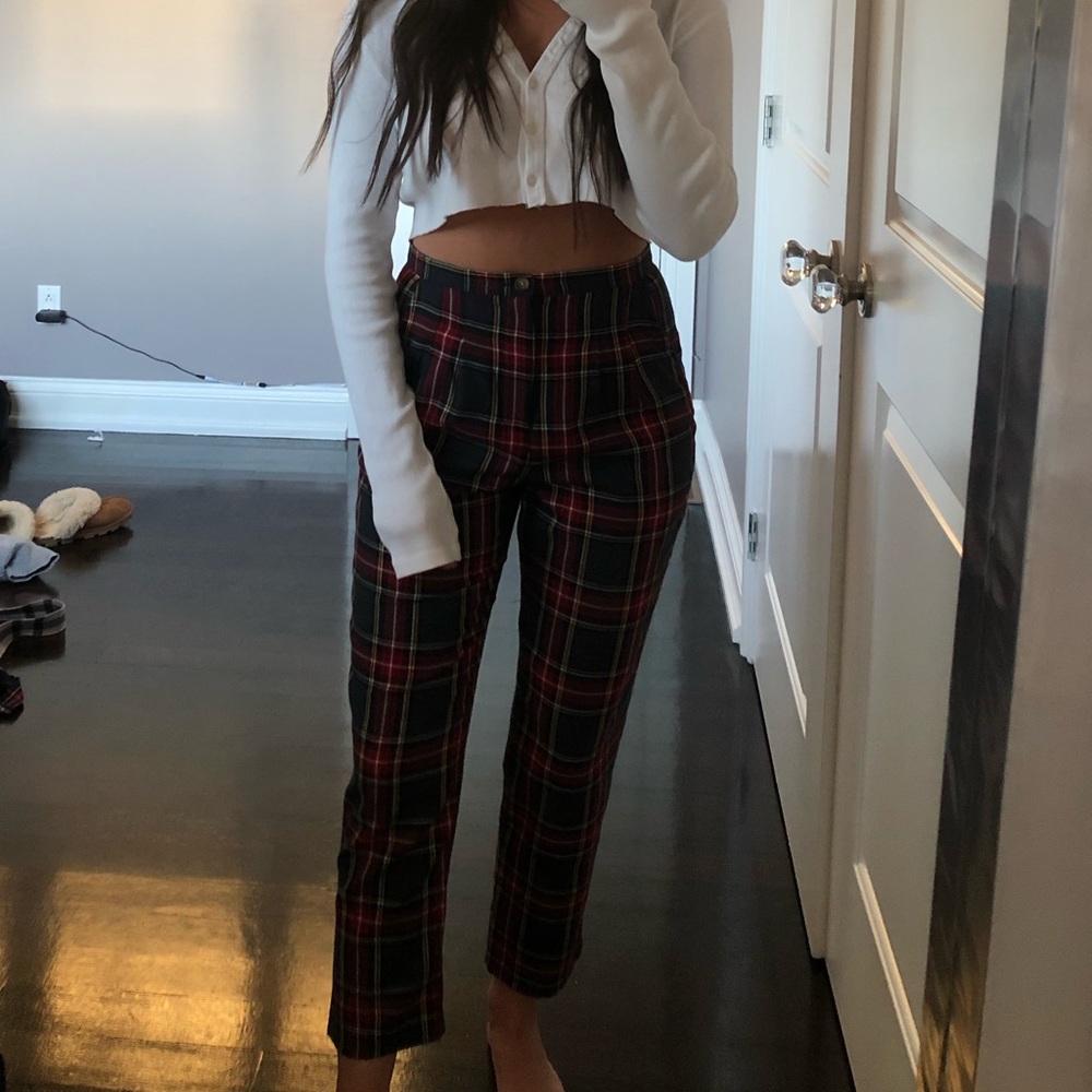 Urban outfitters plaid pants